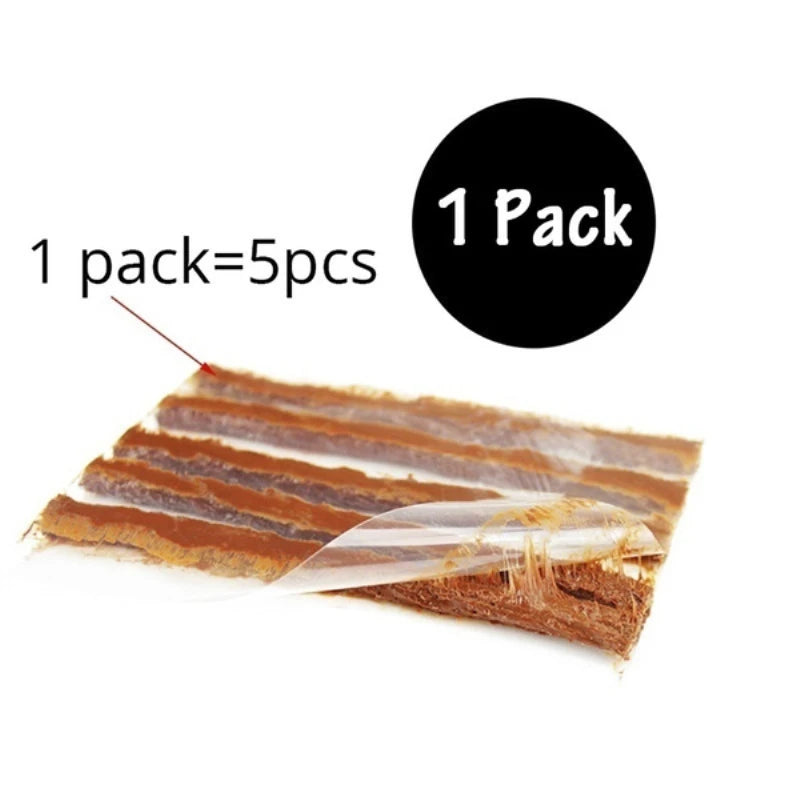Vacuum Tire Repair Rubber Strips for Car Motorcycle Bike – 5/20pc