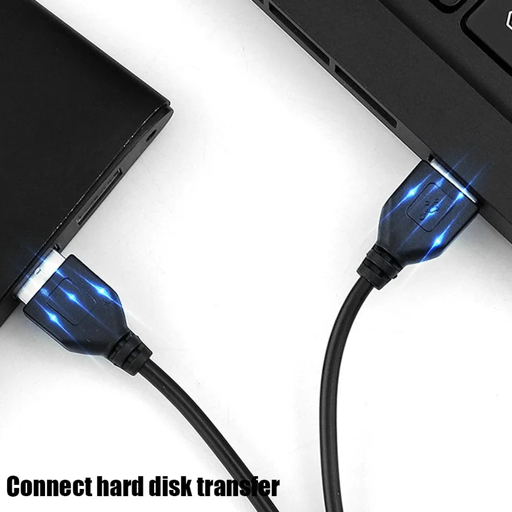 USB 2.0 A Male to A Male Cable 0.5m 1m 1.5m | Data & Charge