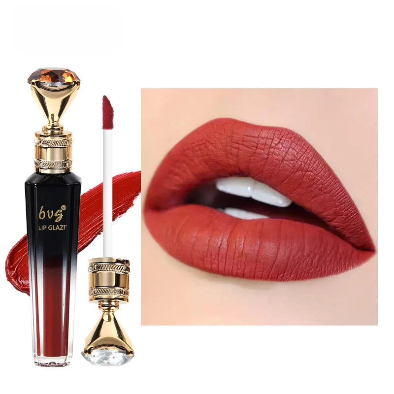 BVG Velvet Matte Lip Gloss – Waterproof & Moisturizing, 6 Shades