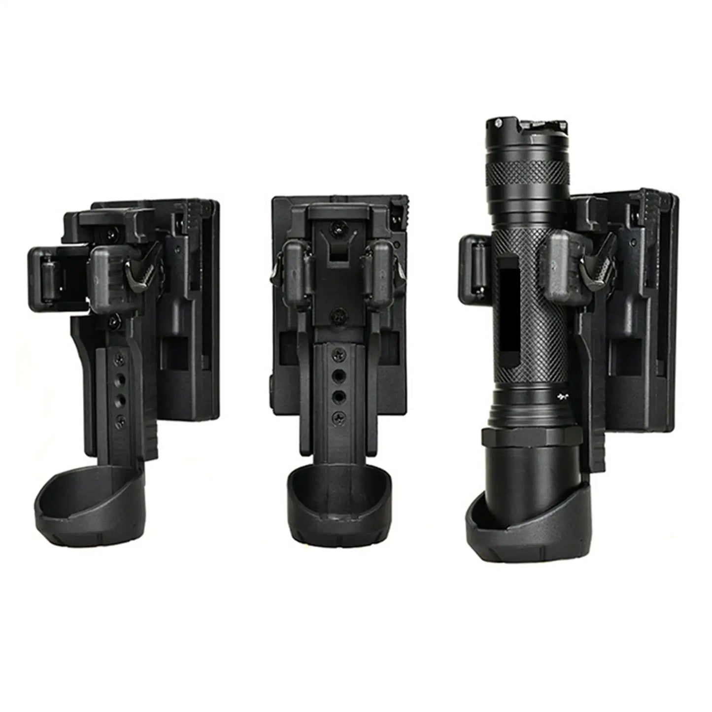 Flashlight Belt Holster | Quick Release 360° Rotating Mount Flashlight Belt Holster Peaceful Pleasures Health and Wellness