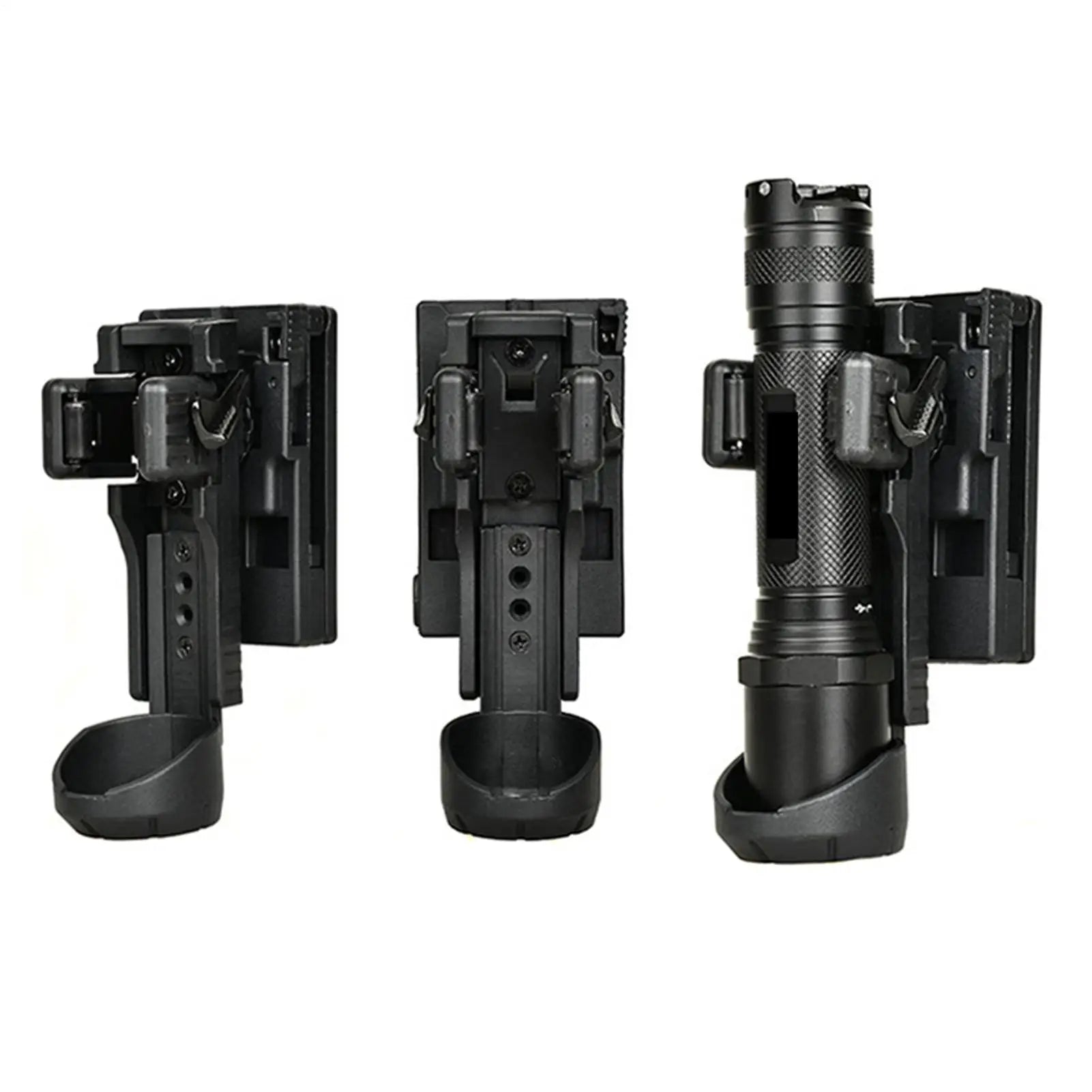 Flashlight Belt Holster | Quick Release 360° Rotating Mount Flashlight Belt Holster Peaceful Pleasures Health and Wellness