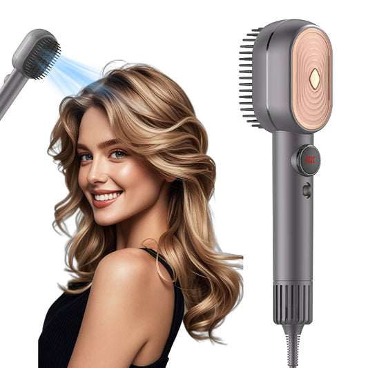 New Negative Ion Hair Dryer Professional Salon Portable Negative Ion High Speed Hair Dryer and Straightener Powerful Hair Dryer Peaceful Pleasures Health and Wellness
