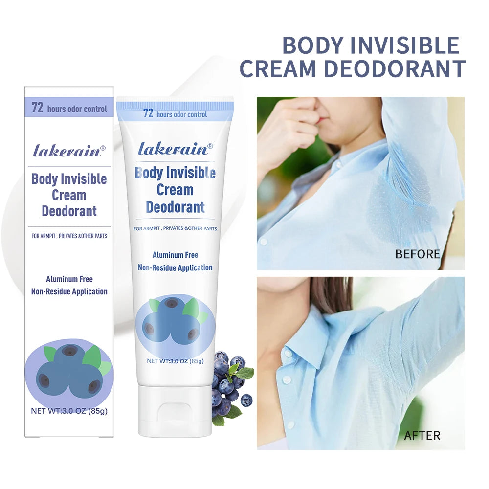 Perfume Cream Deodorant Cream Long Lasting Fragrance Blueberry Strawberry Fruit Fragrance Oil Aroma Cooling armpit Cream Peaceful Pleasures Health and Wellness