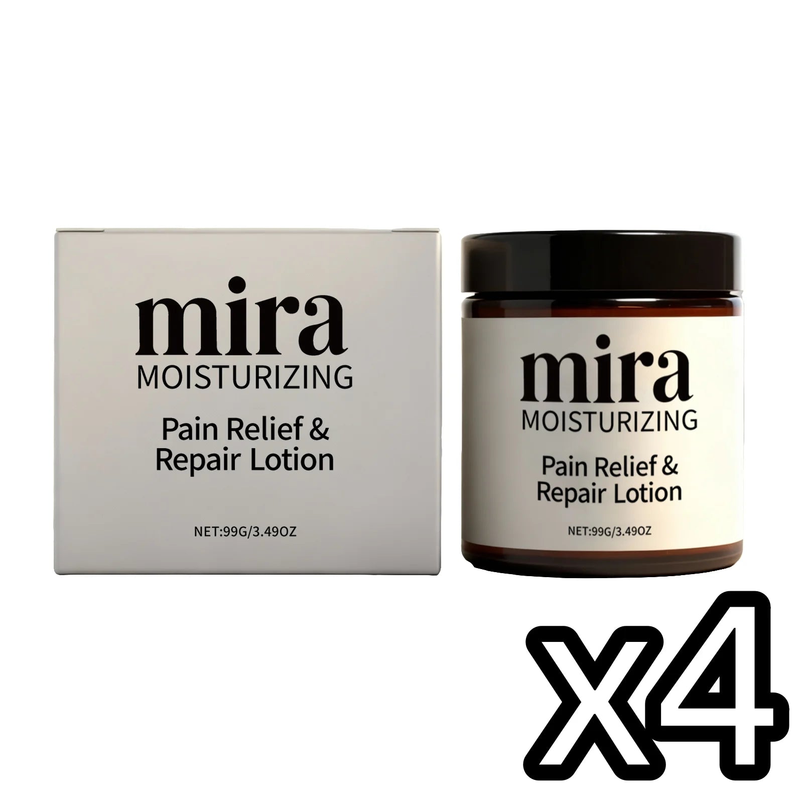 Moisturizing Body Lotion Moisturizing Relieve Tightness Soothe Sensitive Discomfort Botanical Formula Skin Relief Repair Lotion Peaceful Pleasures Health and Wellness 100g x 4