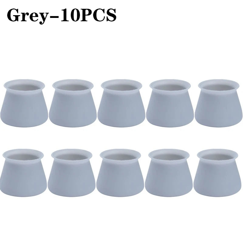 Silicone Chair Leg Caps | Anti-Slip Floor Protector Pads
