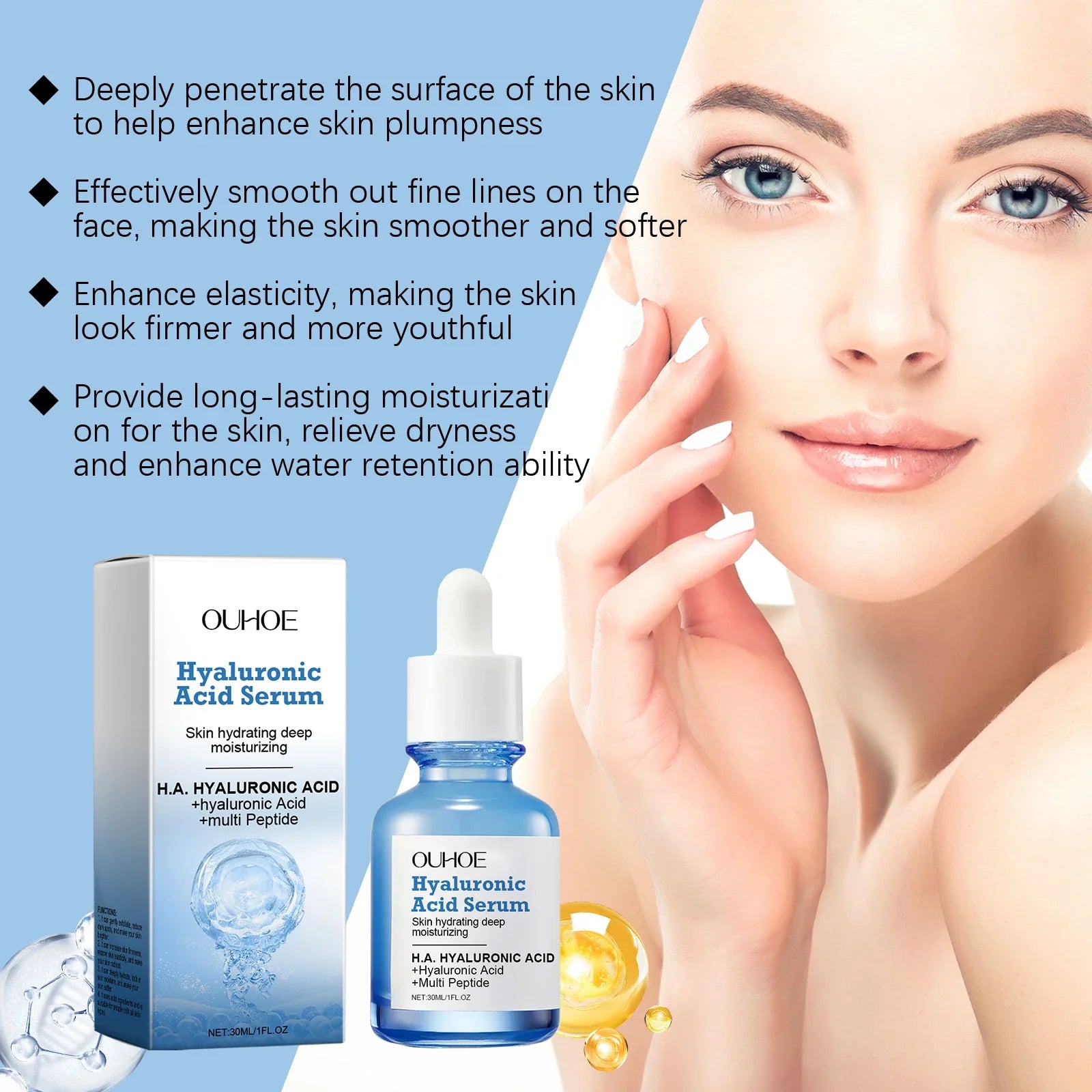 30ml Blackhead Removal Pore Shrinking Face Serum – Brightening Face Serum Oasis Select