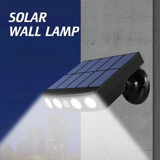 Solar LED Motion Sensor Outdoor Wall Light | IP44 Waterproof Solar Wall Light Peaceful Pleasures Health and Wellness