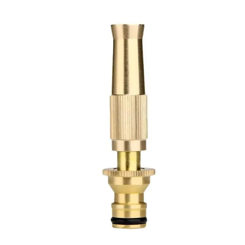 Versatile Home Hose Adjustable Pressure Garden Sprinkler Spray Nozzle Water Brass High Pressure Direct Spray Quick Connector Peaceful Pleasures Health and Wellness A3