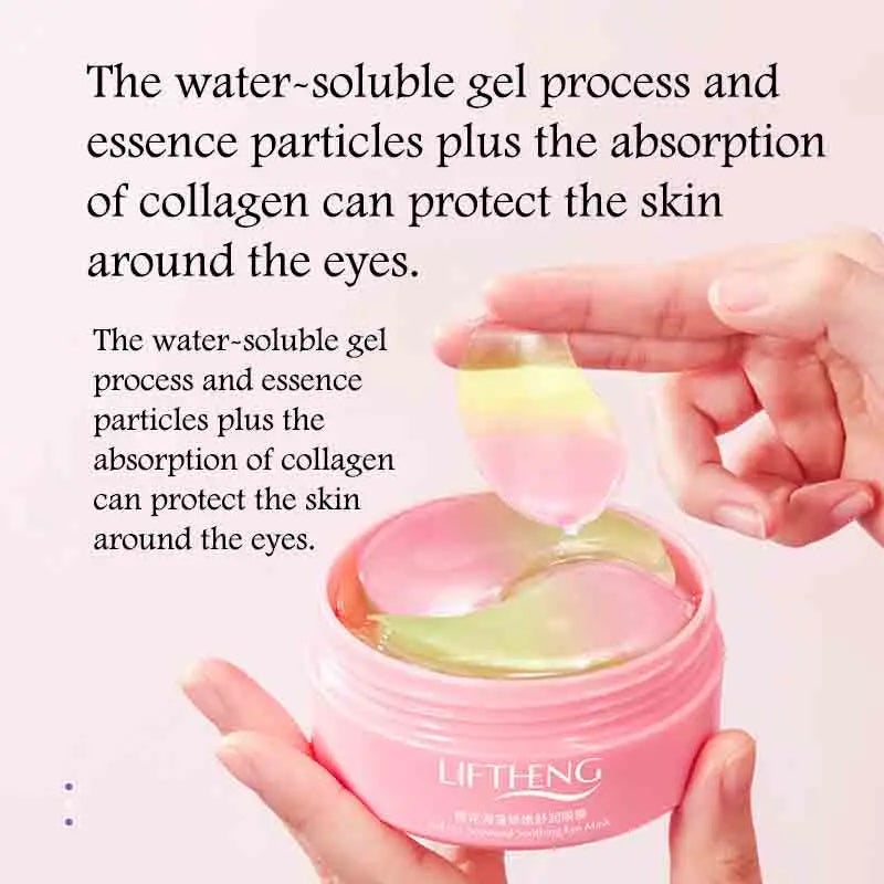 BIOAOUA Collagen Eye Masks 60pc – Dark Circles & Anti-Aging