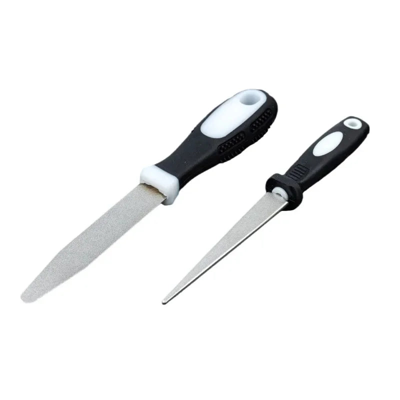 Diamond Folding Knife Sharpener – Double-Sided Sharpening Stone