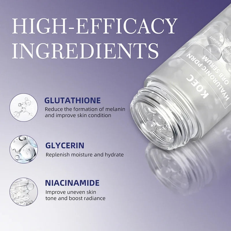Korean Hyaluronic Acid PDRN Orb Serum – Hydrating & Firming