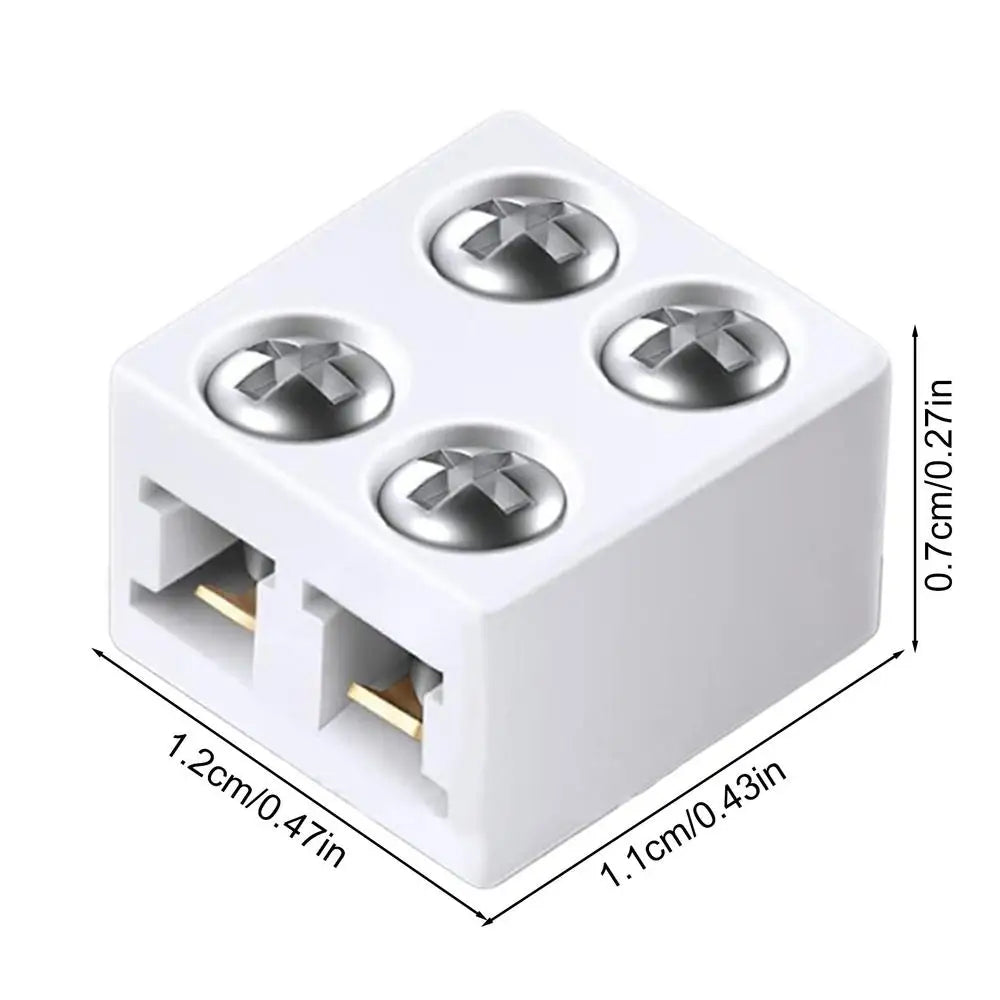 8mm Solderless LED Strip Connector | Single Color Tape Lights LED Strip Connector Peaceful Pleasures Health and Wellness 8mm