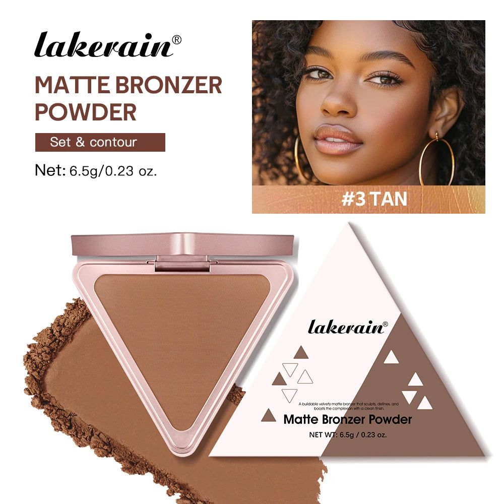 Matte Bronzer For Face Contour Shading No Limits Long Wearing Helps Reduce Pores And Excess Shine Plump Face Makeup Cosmetics Peaceful Pleasures Health and Wellness 03 COURAGE