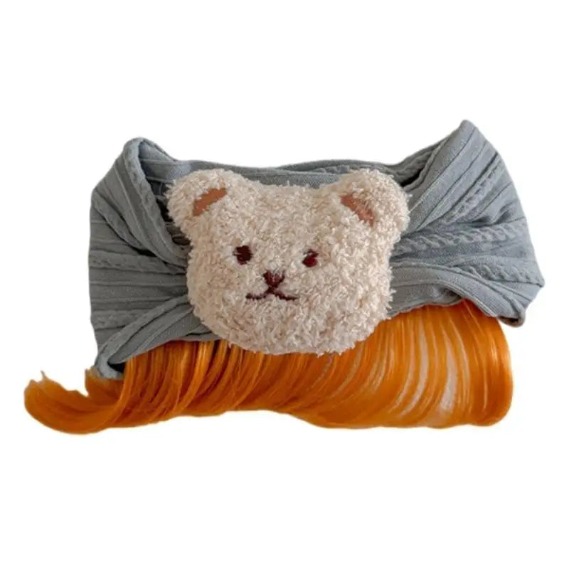 Baby Girl Bear Bangs Headband | Cute Toddler Hairband Ages 1–3