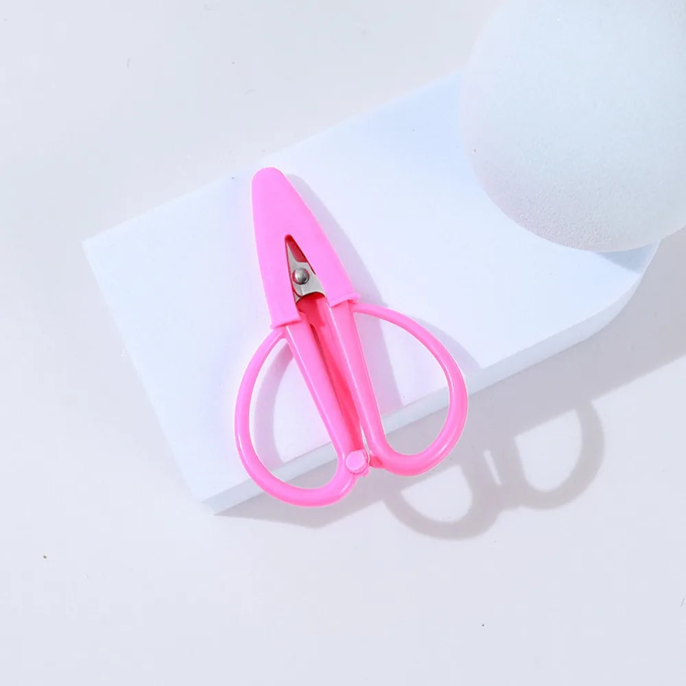 Mini Craft Scissors with Cover | Stainless Steel & Silicone Handle Craft Scissors Peaceful Pleasures Health and Wellness Pink
