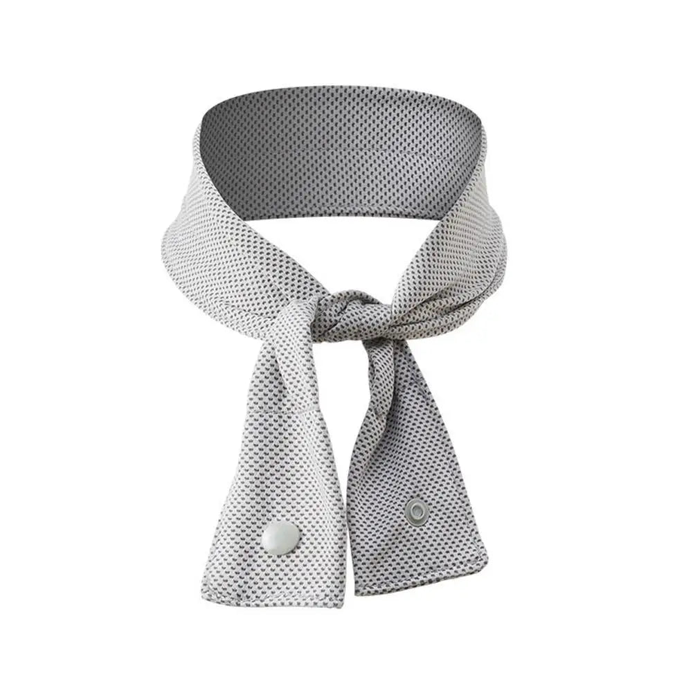 Sports Quick-drying Ice Towel Summer Outdoor Running Cycling Camp Ice Bib Lightweight Comfortable Wipe Sweat Ice Cooling Scarf Peaceful Pleasures Health and Wellness Gray
