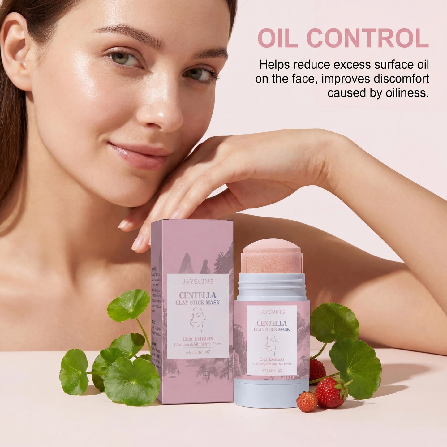 Centella Asiatica Clay Mud Mask Stick – Pore Cleanse & Oil Control