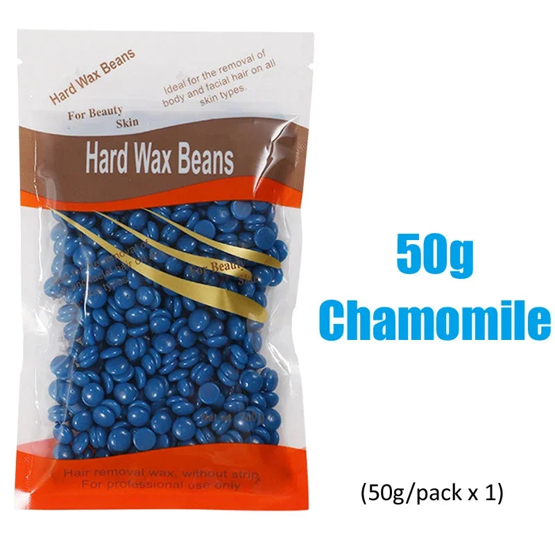 Hard Wax Beans 50/200/500g – Painless Body Hair Removal