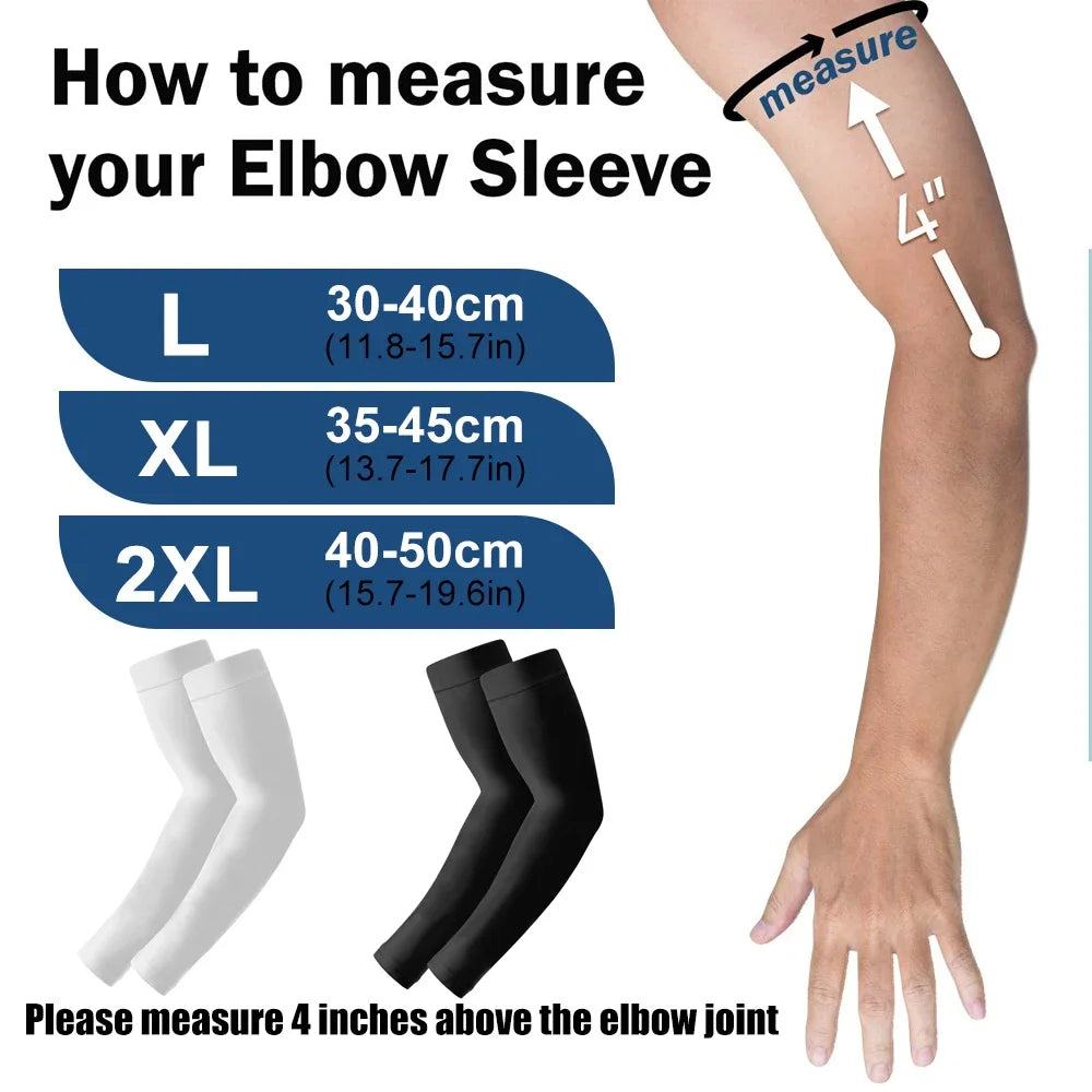 1Pair Lymphedema Compression Arm Sleeve, 20-30 mmHg Full Arm Support, Graduated Compression Arm Brace for Swelling, Arthritis Peaceful Pleasures Health and Wellness