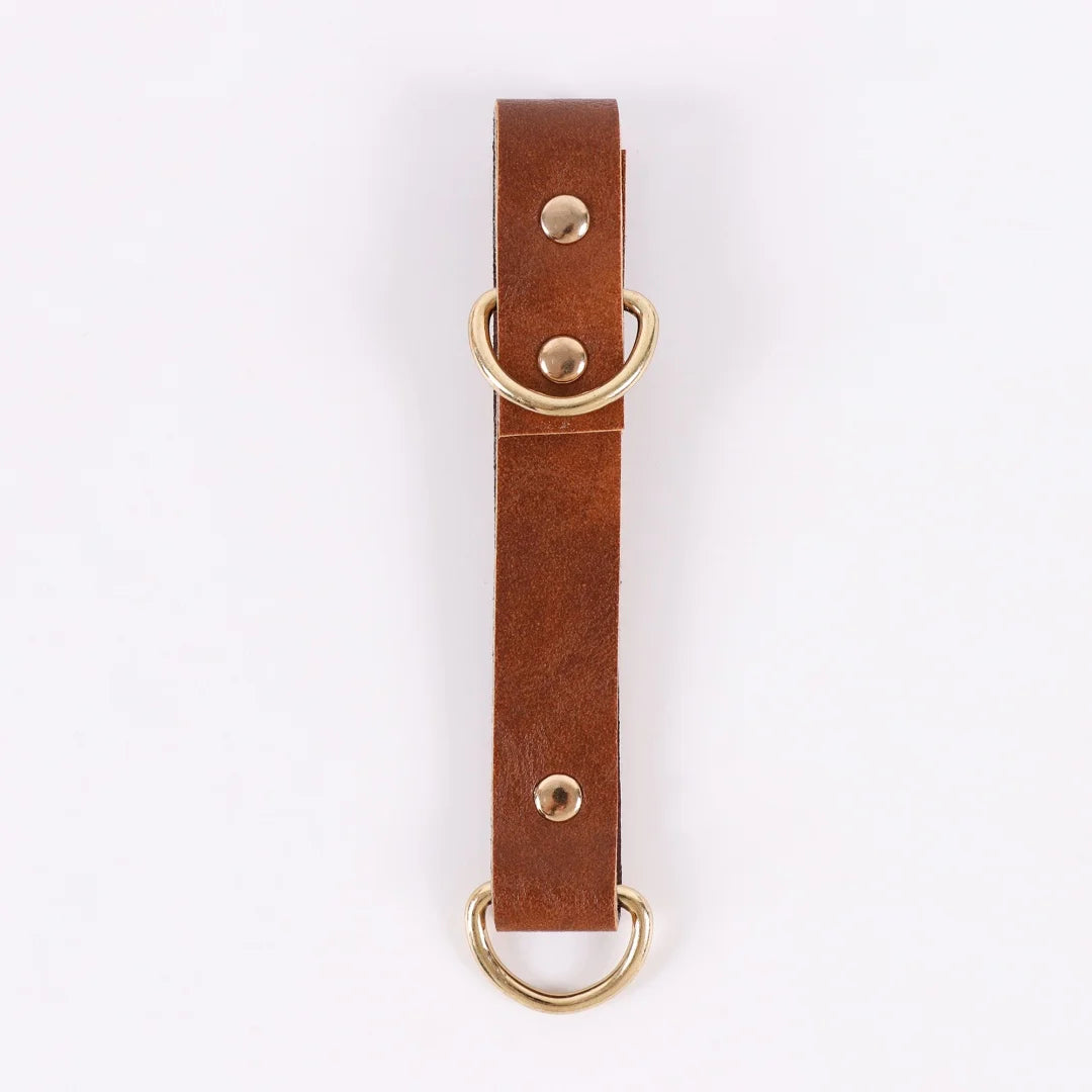 Renaissance Retro Skirt Clip Artificial PU Leather Cup Holder