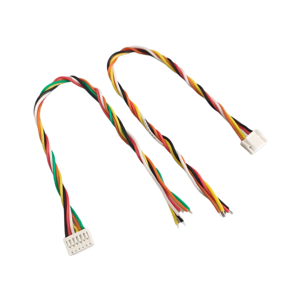 Micro JST-GH 1.25mm GH1.25 Connector with Single Head Pre-Crimped Soft Silicone Cables for 2/3/4/5/6/7/8/9/10 Pin Housing Peaceful Pleasures Health and Wellness