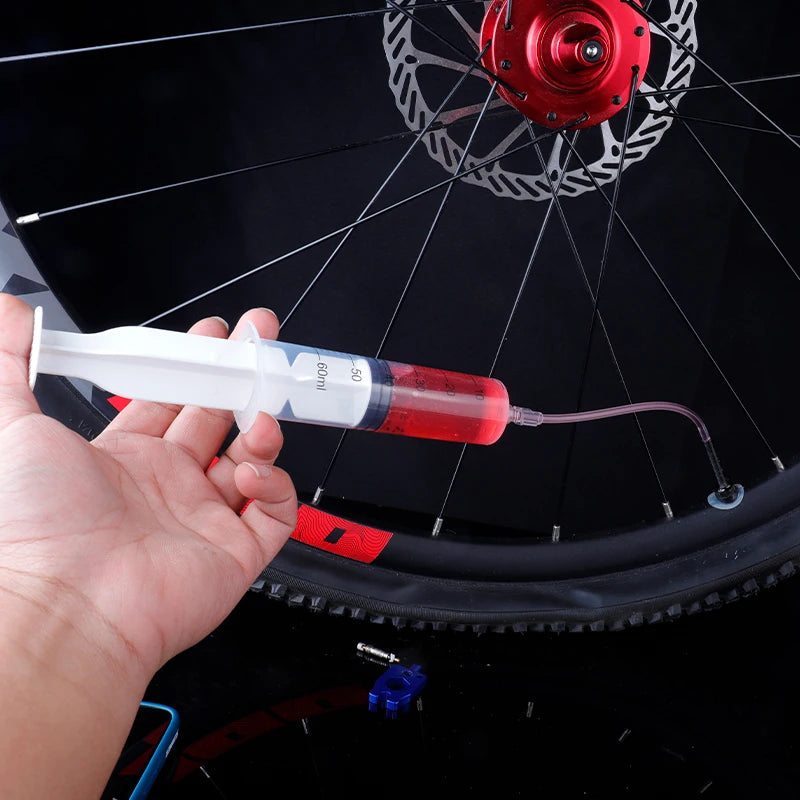 60ml Tubeless Tire Sealant Syringe | MTB Bicycle Repair Tool Bicycle Repair Tool Peaceful Pleasures Health and Wellness