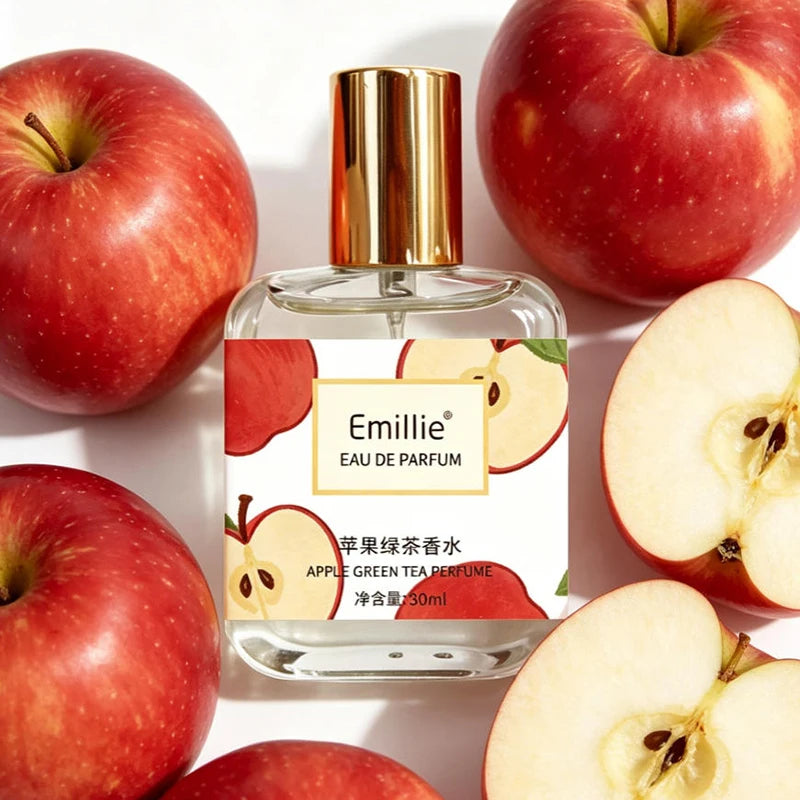Russia Hot Selling Floral Fruity Perfume 30ml Apple Grape Pineapple Tomato Fresh Natural Eau De Toilette Women Allure Fragrance Peaceful Pleasures Health and Wellness