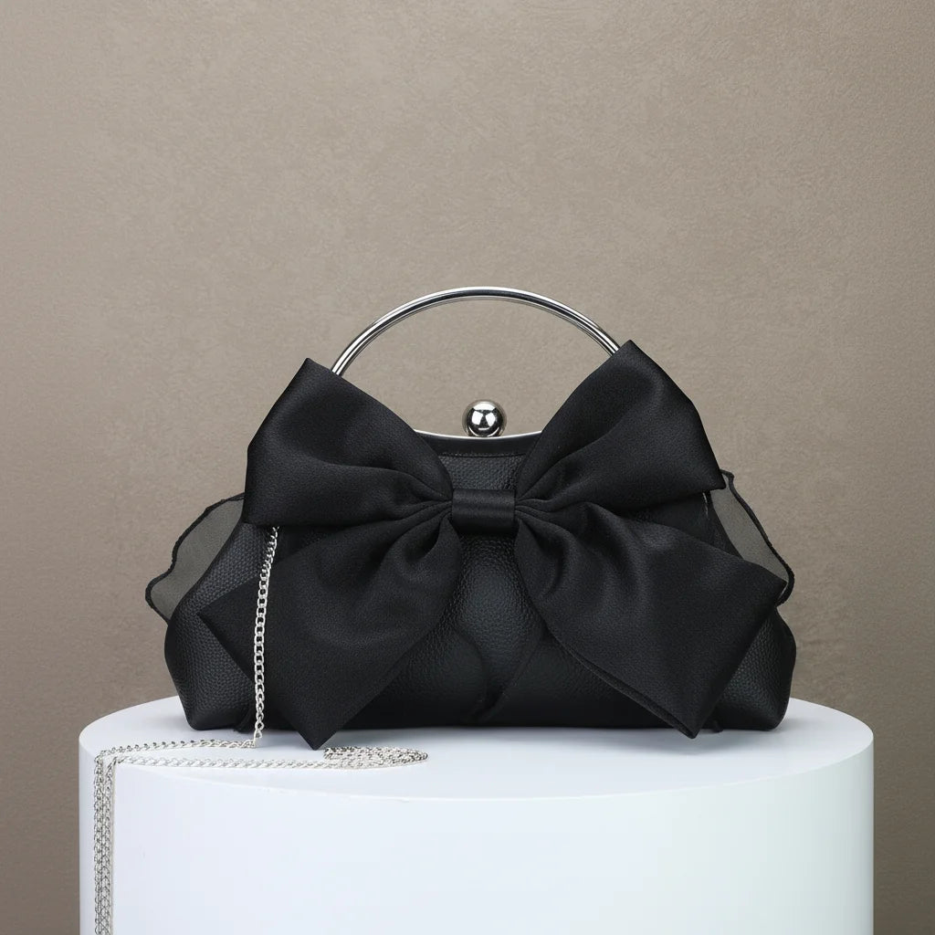 Evening Clutch Bag For Wedding Party Prom-PU Leather Chain Strap Handbag Peaceful Pleasures Health and Wellness