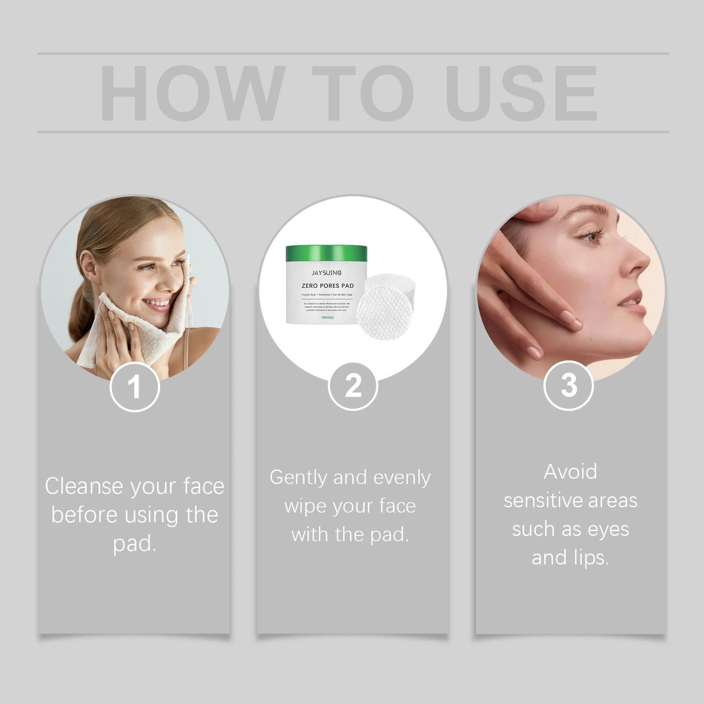 Salicylic Acid Cleaning Pads for Exfoliating Skin Care Peaceful Pleasures Health and Wellness