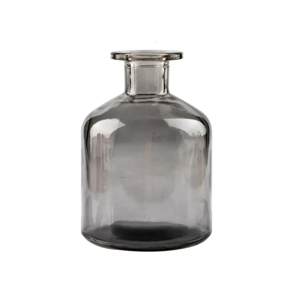 Transparent Glass Flower Vase | Modern Hydroponic Table Decor
