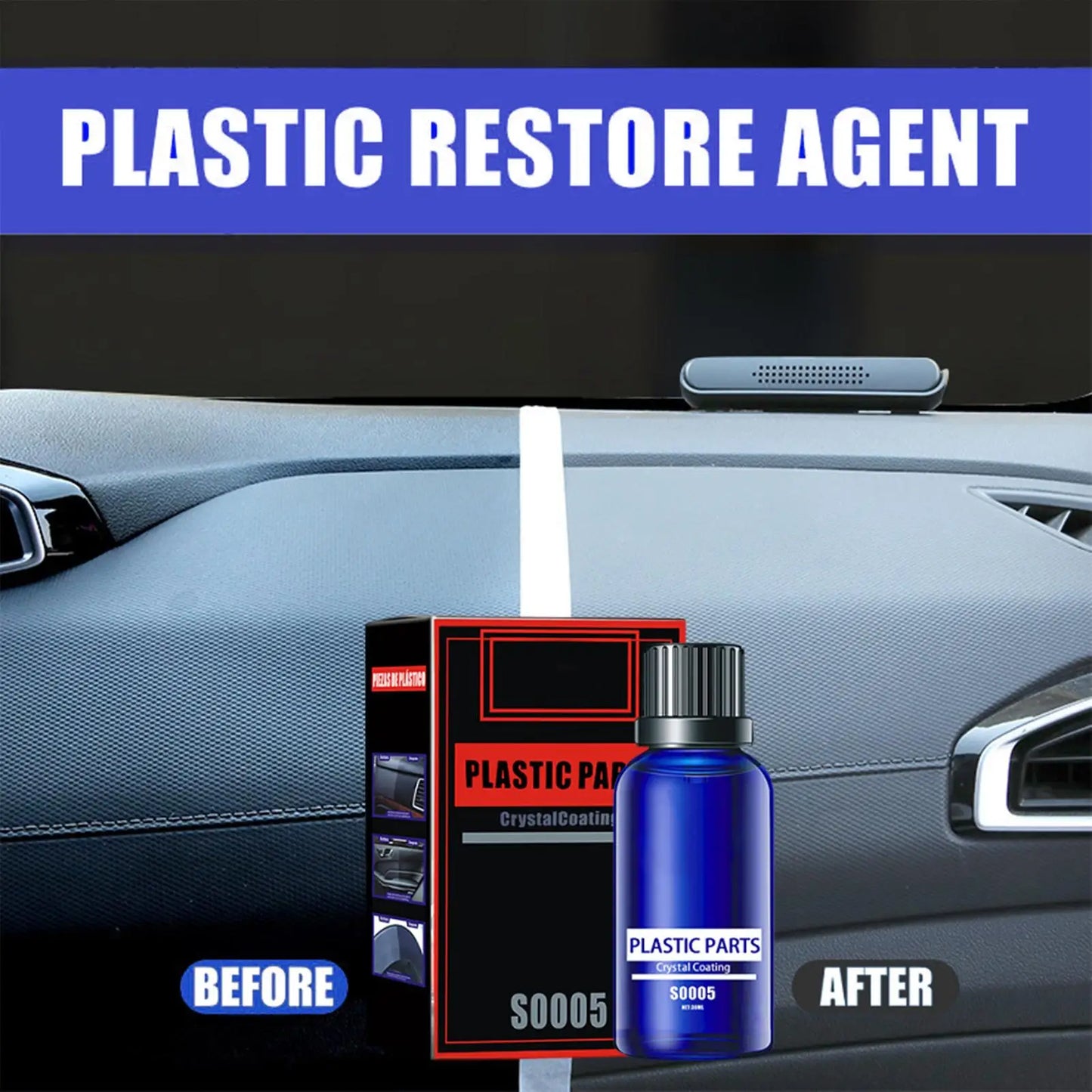30ml Car Interior Coating Polish – Leather, Dash & Trim Care