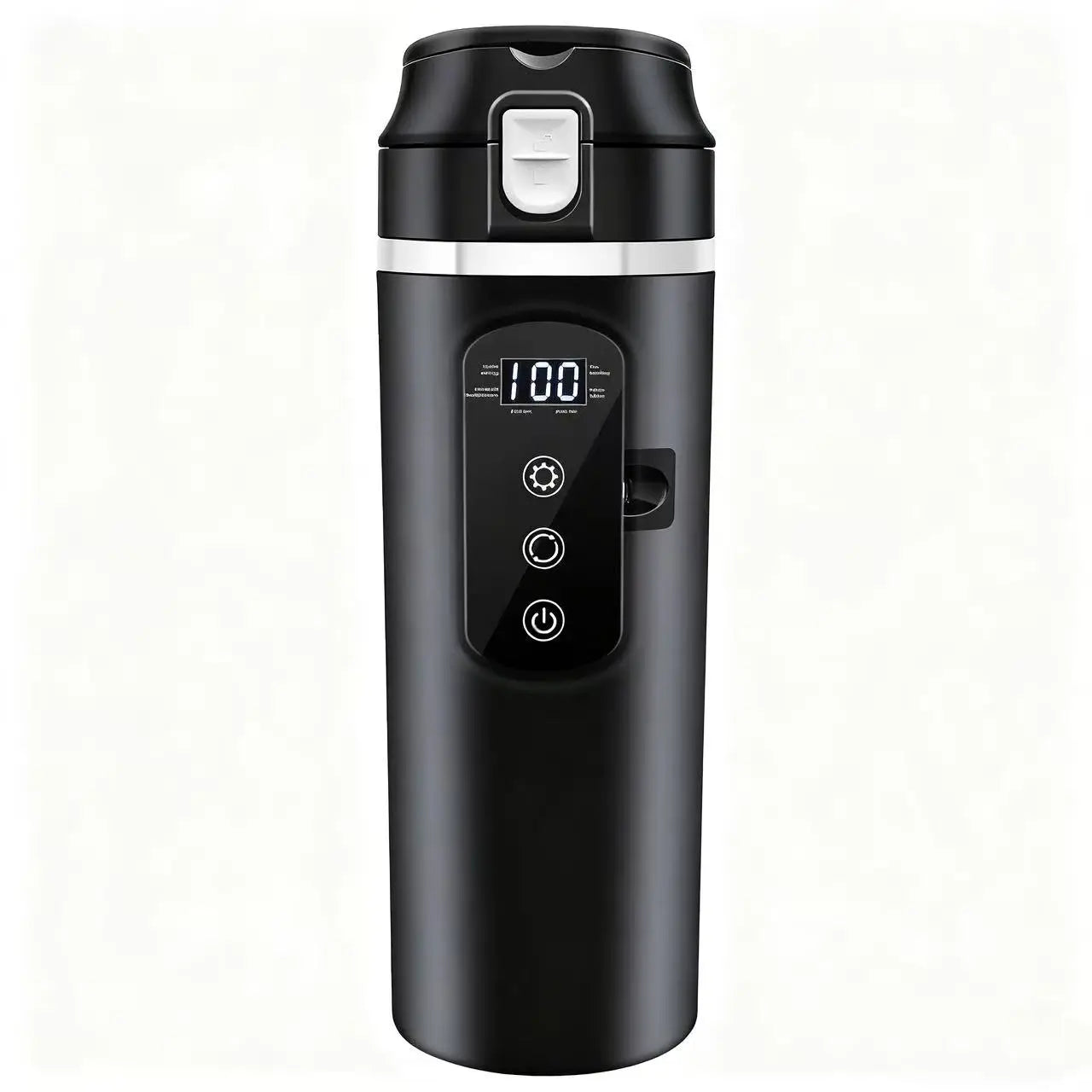 URGGU 12V/24V Car Electric Kettle – 304 Stainless Steel Mug