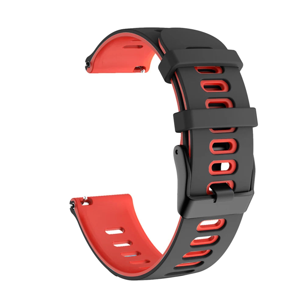 22mm Sport Silicone Watch Band – Xiaomi, Samsung & Garmin