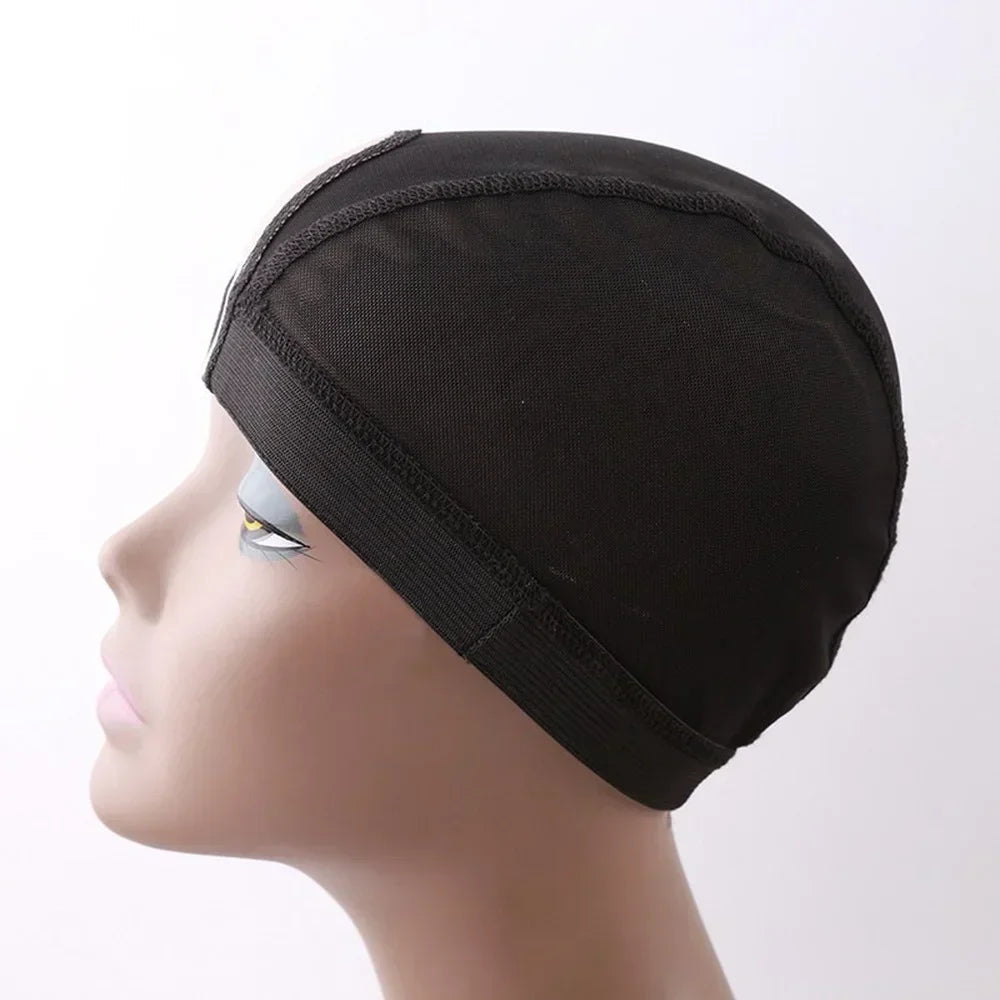 5 Pcs Stretchable Hairnet U Part Dome Mesh Cap For Making Wigs Net Elastic Breathable Wave Cap Peaceful Pleasures Health and Wellness