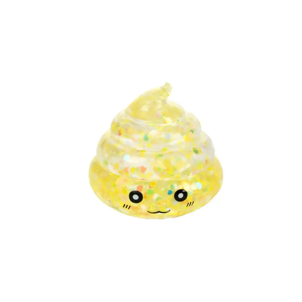 Squishy Dumpling Sensory Toy | Colorful Glitter Squeeze Toy