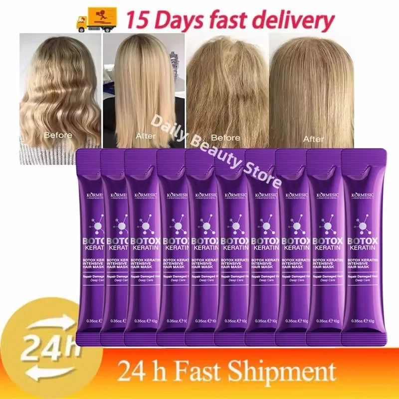 BIOAOUA Keratin Hair Mask – Smooth, Soft & Frizz-Free in 5 Sec