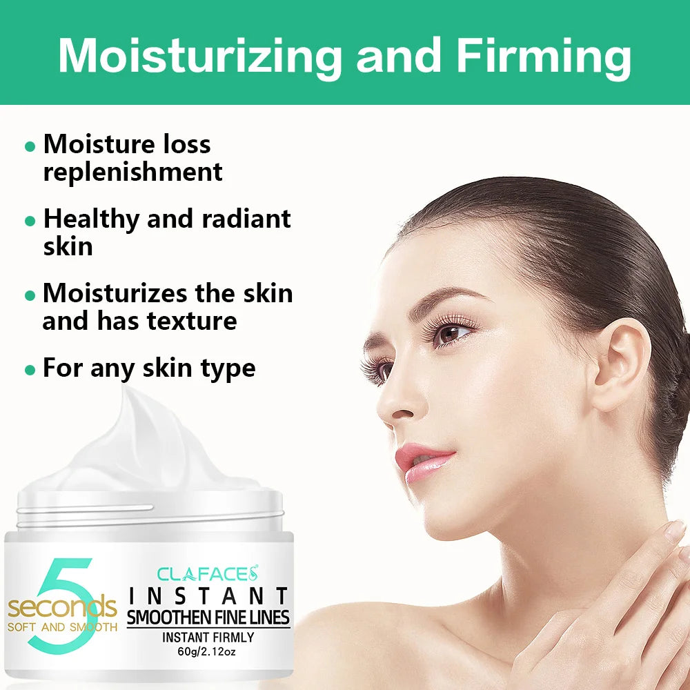 5 Seconds Remove Wrinkles Face Cream Smoothes Wrinkles Face Firming Anti Aging Lifting Moisturizing Remove Fineline Skin Care Peaceful Pleasures Health and Wellness