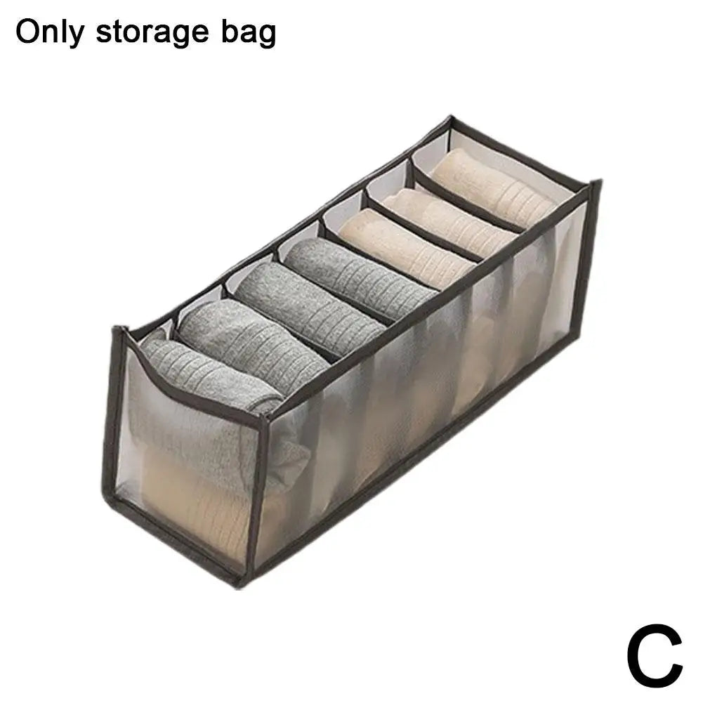 Jeans Pants Storage Box Organizer for Underwear & Socks Peaceful Pleasures Health and Wellness C