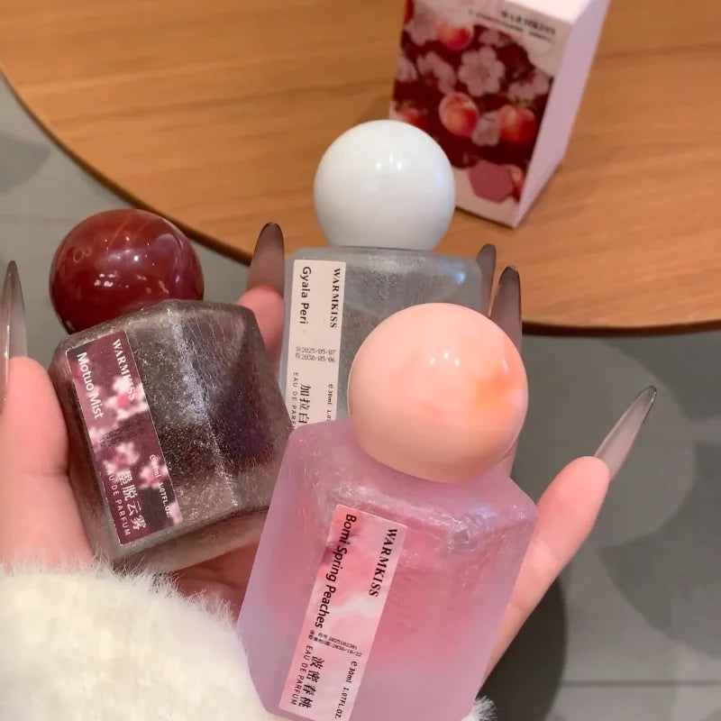 High-end Women Perfume Long-lasting Fragrance Fresh Rose Jasmine Musk Sandalwood Brand Charm Elegant Daily Light Fragrance Spray Peaceful Pleasures Health and Wellness