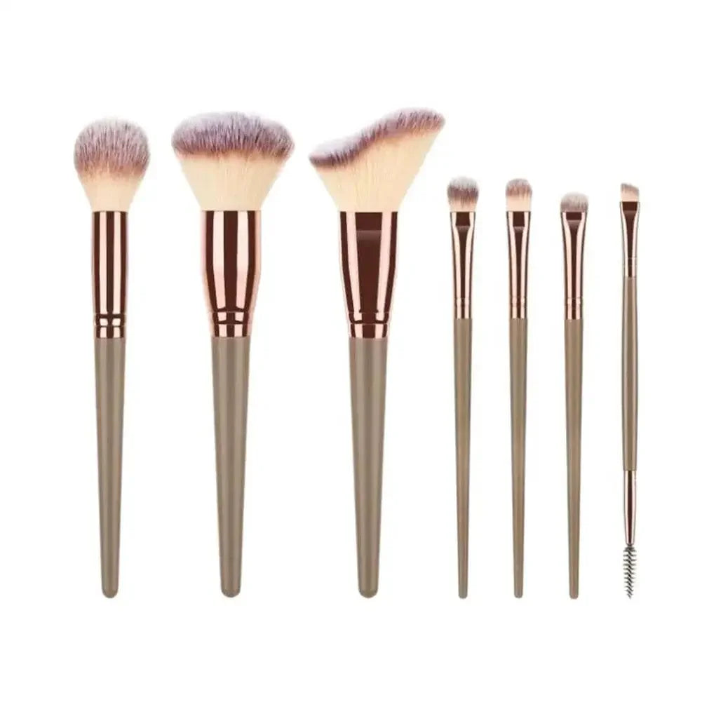 7PCs/Kit makeup brush custom Women Essential Foundation Makeup Brushes for Powder Concealers Eye Shadows Blush Make Up Brushes Peaceful Pleasures Health and Wellness A