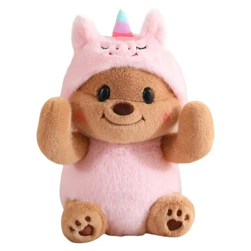 Bear Stuffed Animal Hugging Doll – Soft Cotton Plush Toy Kids