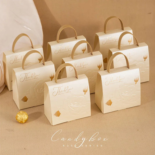 Wedding Candy Gift Box | Kraft Paper Party Favor Box Party Favor Box Oasis Select