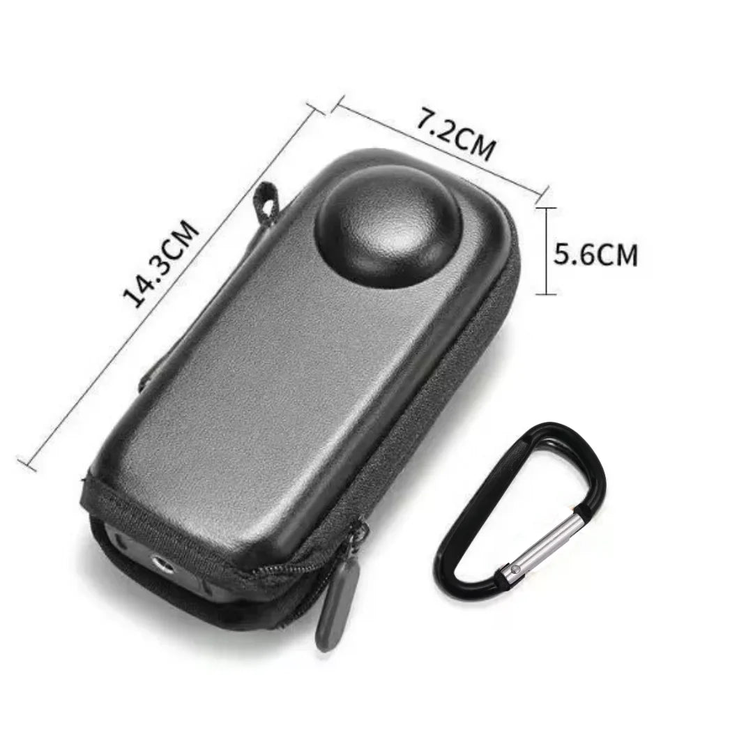 Hard Shell PU Case for Insta360 X5 X4 X3 X2 | Carry Bag