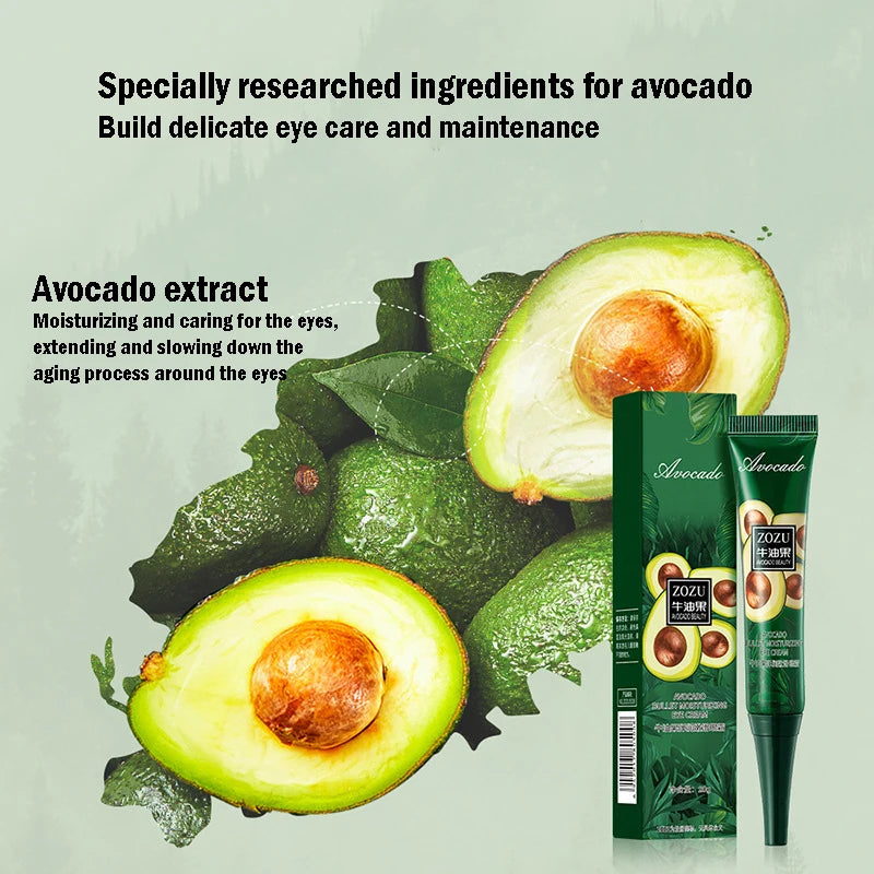Avocado Eye Cream – Dark Circles, Puffiness & Anti-Aging