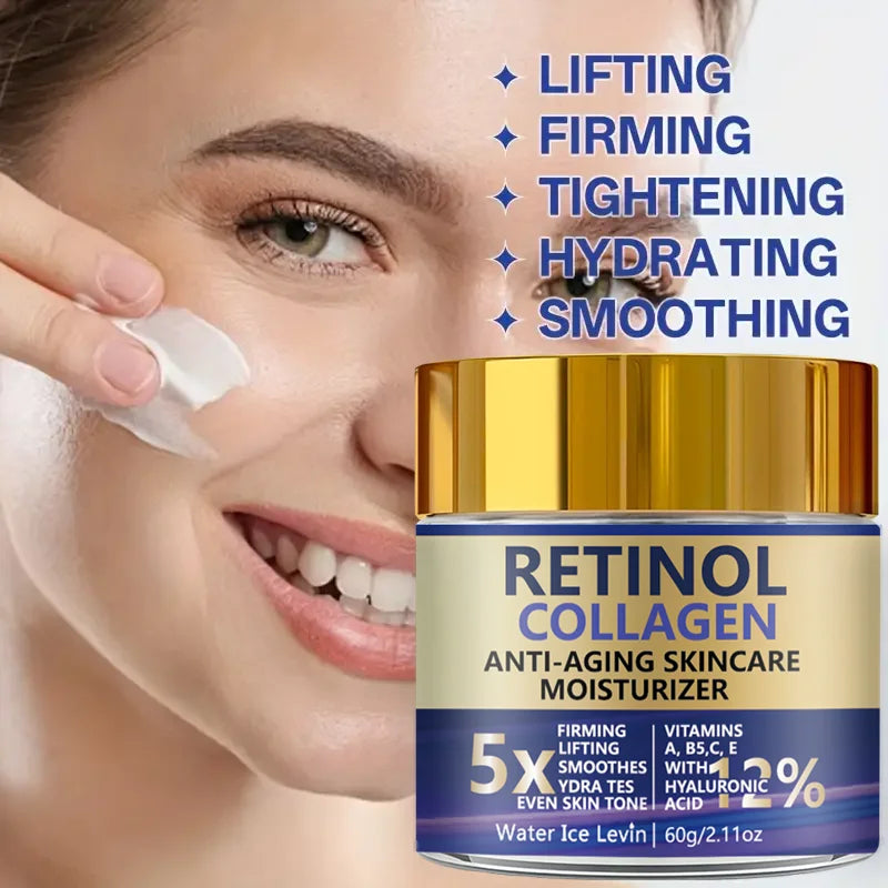 Retinol Collagen Hyaluronic Acid Anti-Aging Moisturizer 60g