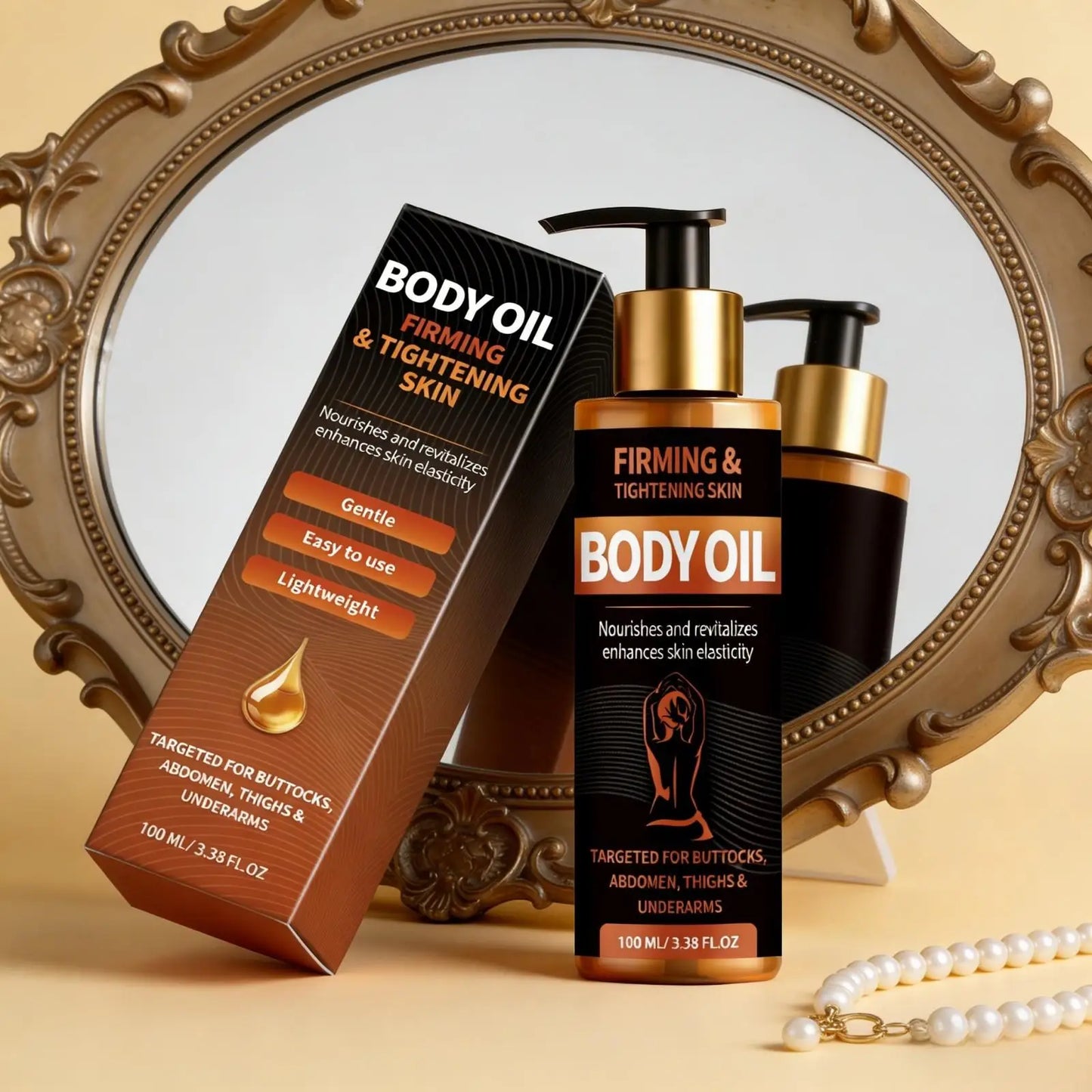 Firming Body Oil with Jojoba & Vitamin E – 100ml