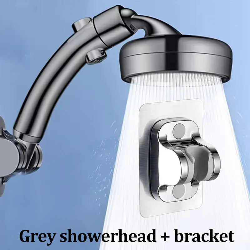 2-in-1 High Pressure Handheld Rainfall Shower Head | Water Saving