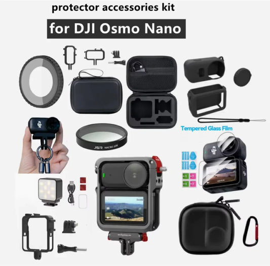DJI Osmo Nano Accessories Kit – Case, Bag & Screen Protector Camera Accessories Kit Oasis Select