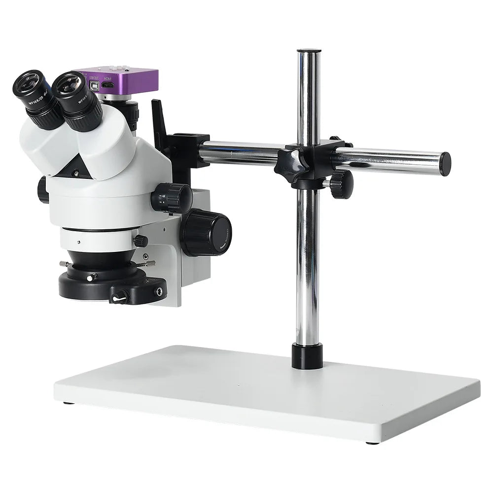 Dual Lens 7-45X Continuous Zoom Microscope for Mobile Phone Maintenance, Circuit Board Soldering Peaceful Pleasures Health and Wellness