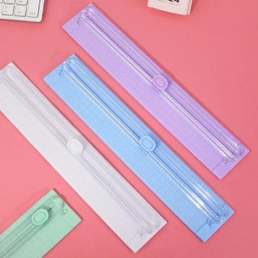 New Paper Cutter Paper Knife Paper Cutting Machine Office Cutter Paper Cutting Photo Bidirectional Paper Cutting Tool Practical Peaceful Pleasures Health and Wellness